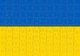 Пазл Із Маленькими Елементами Прапор України Розмір A5 - зображення 1