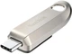 Флеш память USB SANDISK Ultra Luxe 128GB USB Type-C Silver/Metallic (SDCZ75-128G-G46) - изображение 2