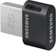 Флеш пам'ять USB Samsung Fit Plus 512GB USB 3.2 Gen2x2 Black/Silver (MUF-512AB/APC) - зображення 2