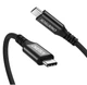 Кабель Choetech XCC-1007-V2-BK, премиум якисть USB3.1 С-папа/C-папа,2 м. (XCC-1007-V2-BK) - изображение 1