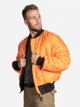 Бомбер чоловічий Alpha Industries 100101-03 L Чорний/Помаранчевий (800070330228) - зображення 2