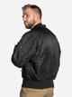 Бомбер чоловічий Alpha Industries 100101-03 L Чорний/Помаранчевий (800070330228) - зображення 3