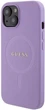Панель Guess Saffiano MagSafe для Apple iPhone 15/14/13 Purple (3666339155902) - зображення 3