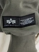 Bluza bez kaptura męska Alpha Industries 258307142 L Zielona - obraz 5