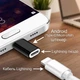 Адаптер переходник UFT Lightning Type-C для iPhone, USB-C зарядки и передачи данных (UFT-LTypeC) - изображение 2