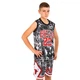 Форма баскетбольная детская NBA клуб Chicago Bulls 23 BA-6644 Черный-белый L рост 128-134 - изображение 1