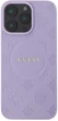 Etui plecki Guess Saffiano Peony Classic Logo MagSafe do Apple iPhone 16 Pro Max Purple (3666339328276) - obraz 2