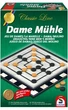 Настільна гра Schmidt Шашки та Млин класична лінія (4001504881108) - зображення 1
