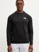 Longsleeve sportowy męski The North Face NF0A8BFNJK31 XL Czarny - obraz 1