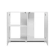 Szafka do akwarium AQUAEL 123423 z drzwiami 101 x 41 x 80 cm biała (5905546327534) - obraz 2