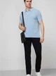 Поло довге чоловіче Guess M1GP53K83J0 M Блакитне (7618483436754) - зображення 3
