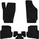 Ворсовые коврики EVAtech Standard в салон авто для Seat Ibiza (6J) 2008-2017 4 поколение Htb EU черный кант (ST11002CV5AV4VEB) - изображение 1