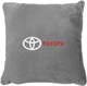 Подушка декоративная Evatech Toyota Серая с вышивкой 35х35 см (MPCSSGV031) - изображение 1