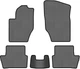 EVA коврики EVAtech в салон авто для Citroen C4 2010-2018 2 поколение Htb EU 5 шт Grey/Black (CN1556CB5RGB) - изображение 1