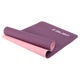 Коврик для фитнеса двухслойный TPE Zelart Yoga Mat 7675 размер 183x61x0,6см Violet-Pink - изображение 1