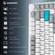 Клавиатура GamePro Asgard Yord (MK266WH) - изображение 4