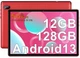 Планшет FACETEL Q6 10.1" (6+6)/128 ГБ / 4 ядра Android 13 6000 mAh Black-red - изображение 1
