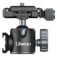 Шаровая головка Ulanzi U-80L Arca Side Cold Shoe Ball Head (2235) - изображение 3