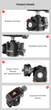 Шаровая головка Ulanzi U-80L Arca Side Cold Shoe Ball Head (2235) - изображение 4