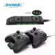 Підставка зарядна док-станція Dobe TYX-2612 Slim Design для заряджання 2 геймпадів Xbox Series X/S, Xbox One X/S з 2 акумуляторами 4800 mWh. - зображення 8