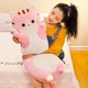 Мягкая игрушка обнимашка подушка антистресс плюшевая Кот Батон 90см розовый (А777) - изображение 2