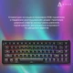Клавиатура Ajazz AK680 MAX Magnetic Switch RGB USB Black (AK680-WM-B-A) - изображение 3