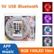 Гирлянда умная нить капля росы RGB Bluetooth с пультом от USB 10м 100 Led 5050 APP музыкальная - изображение 3