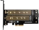 Адаптер Axagon PCEM2-D PCIe NVMe+SATA M.2 - зображення 1