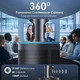 Конференц-камера KANDAO Meeting 360 conference camera, 8K, 8 микрофонов, динамик 20 Вт (WL0308) - изображение 2