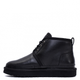 Чоловічі уггі Чоботи Шкіряні Ньюмел Чорні UGG Leather Neumel Black (40, чорний) - изображение 6