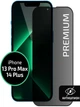 Захисне скло антишпигун для iphone 13 pro max 14 Plus на весь екран приватне скло Shieldy - зображення 1