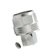 N(male) angle for 0.141 tin soaked semiflexible cable Конектор N (штекер) кутовий для коаксіального кабелю 0.141 Leno RF (КНР) - зображення 2