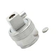 N(male) angle for 0.141 tin soaked semiflexible cable Конектор N (штекер) кутовий для коаксіального кабелю 0.141 Leno RF (КНР) - зображення 3