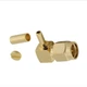 SMA(male) angle for RG316 Коннектор SMA (штекер) угловой 3.01.303 для коаксиального кабеля RG316, Leno RF (КНР) - изображение 9