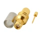 SMA (male) for RG8, LMR400 Коннектор SMA(штекер) 3.01.332 для коаксиального кабеля RG8, LMR400, Leno RF (КНР) - изображение 10
