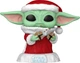 Фігурка Funko Pop Disney Star Wars Mandalorian Holiday Grogu 9.5 см 80009 (889698800099) - зображення 4