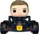 Figurka Funko Pop Rides Super Deluxe Red Bull Verstappen with RB20 10.9 cm 83921 (889698839211) - obraz 2