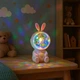 Настольный ночник Berger 1055-NL-5 White Rabbit LED RGB 5 Вт с пультом и аккумулятором - изображение 4