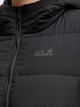 Пуховик зимний женский Jack Wolfskin Frozen Palace Long Jkt W Rds A65096-6000 M Черный (4064886547086) - изображение 6