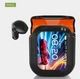 Стильні бездротові спортивні навушники HTC NE20 з Bluetooth версії 6.0 Black - изображение 1