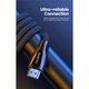 Кабель мультимедійний HDMI M to HDMI M 2.0m braided HD140 black Ugreen (80403) - зображення 4