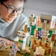 3D Конструктор MyWorld «Крепость Железного Голема» в стиле Minecraft трансформер 2 в 1 для эпических приключений и сражений 998 деталей (MH4442) - изображение 10