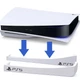 Горизонтальная подставка для PlayStation 5 Белая - изображение 1
