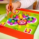 Мозаика с деревянными шариками Vladi Toys "Дополни картинку" ZB2002-08 - набед для развития ребенка - изображение 5