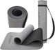 Коврик для йоги и фитнеса TECOFIT Black-Grey (TOP18013825/1) - изображение 1