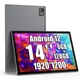 Планшет 14" MESWAO MES-B2 6GB/128GB 8 ядер Android 13 10000 mAh Серый Б/В - изображение 1
