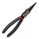 Круглогубцы 190 мм 40CrV INTERTOOL NT-0150 фосфатированные полированные обливные двухслойные рукоятки - изображение 2