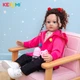 Лялька Реборн дівчинка Христинка вініл-силіконова KEIUMI 60 см (М15240146) - зображення 6