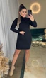 Жіноча базова ангорова міні сукня Uaclothes 50-52 Чорний (like36022-164441358) - зображення 3