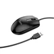 Клавіатура провідна Hoco DI50 (ENG/ РУС) USB 1.5М + Миша дротова 1200DPI комплект для комп'ютера Windows, macOS, Linux Чорний - изображение 5